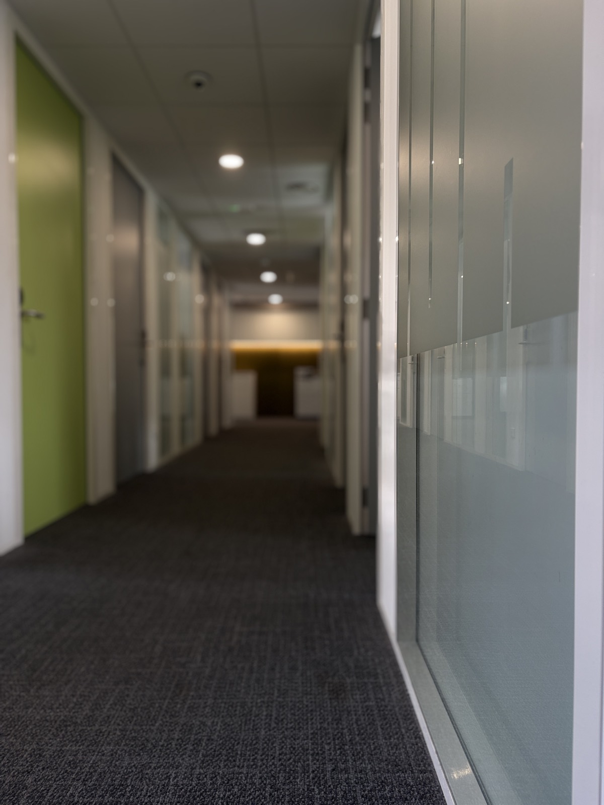 Les couloirs des bureaux de Méthode